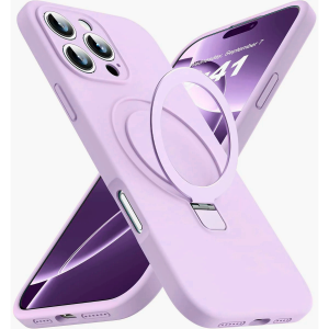 iPhone 16 Pro Max Magnetic Silicone Ring Case