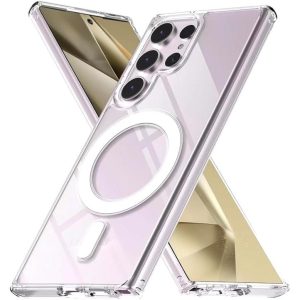 Galaxy S24 Ultra Magnetic Clear Case