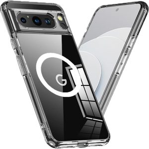 Google Pixel 10 Pro XL/9 Pro XL Magnetic Clear Case