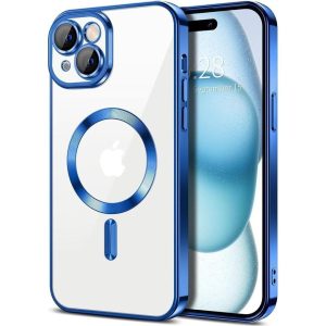 iPhone 15/14 Magnetic Shiny Case