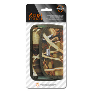 Reiko Horizontal Rugged Pouch With Velcro and Metal Belt Clip In Camouflage (3.5 x 2.1 x 1.1 Inches) (Copy) | SKU: HP08B-352111AM32