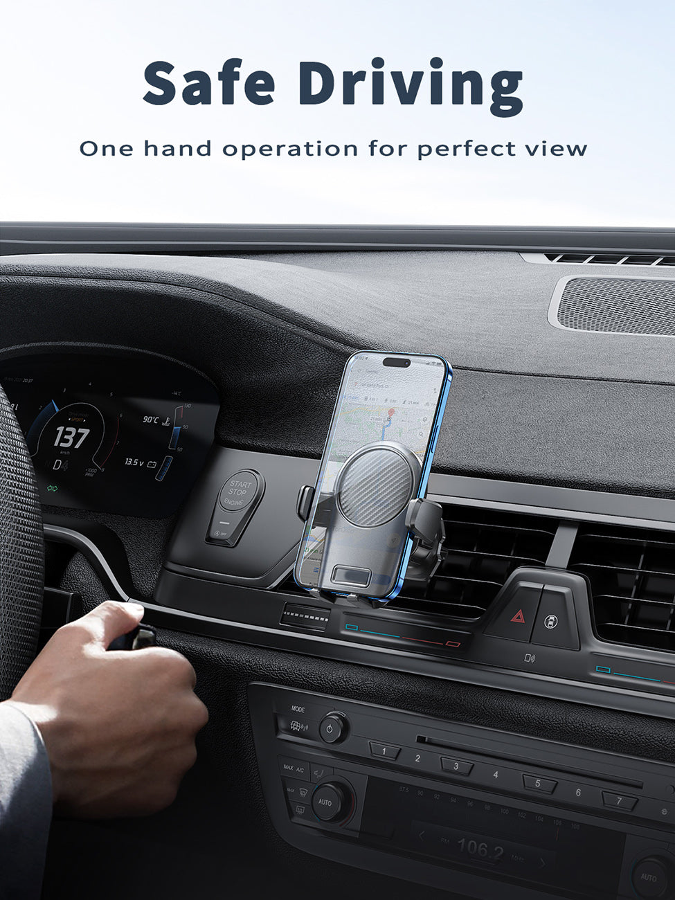 Strong suction cup foldable Phone holder car holder Universal Smartphone Holder for Car/desk SKU:HLD-VD047BK - Image 5