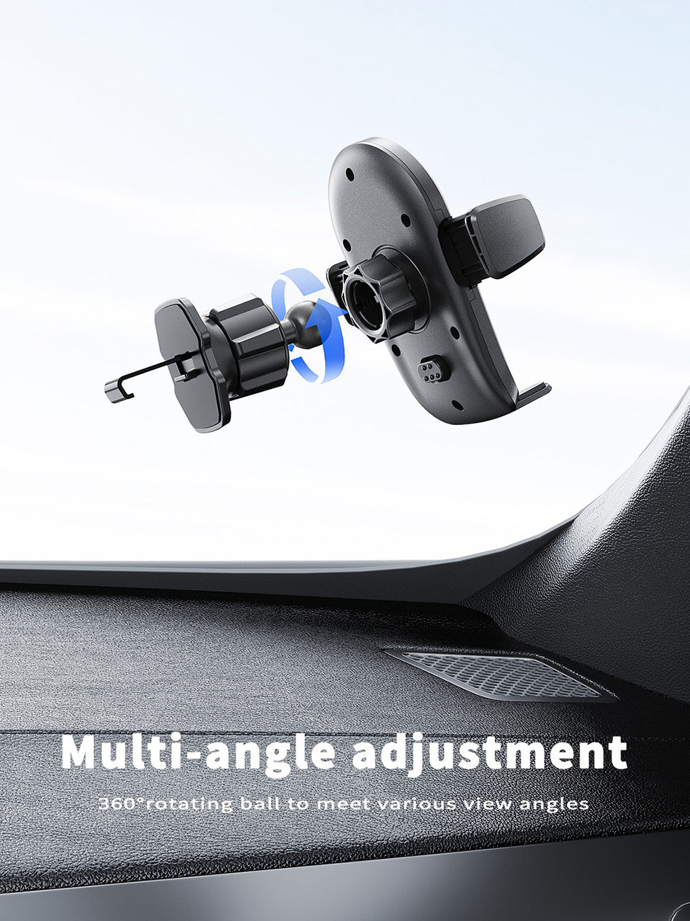 Strong suction cup foldable Phone holder car holder Universal Smartphone Holder for Car/desk SKU:HLD-VD047BK - Image 6