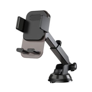Universal retractable foldable Phone holder 360 degrees rotation car holder Universal Smartphone Holder for center console SKU:HLD-VD049BK