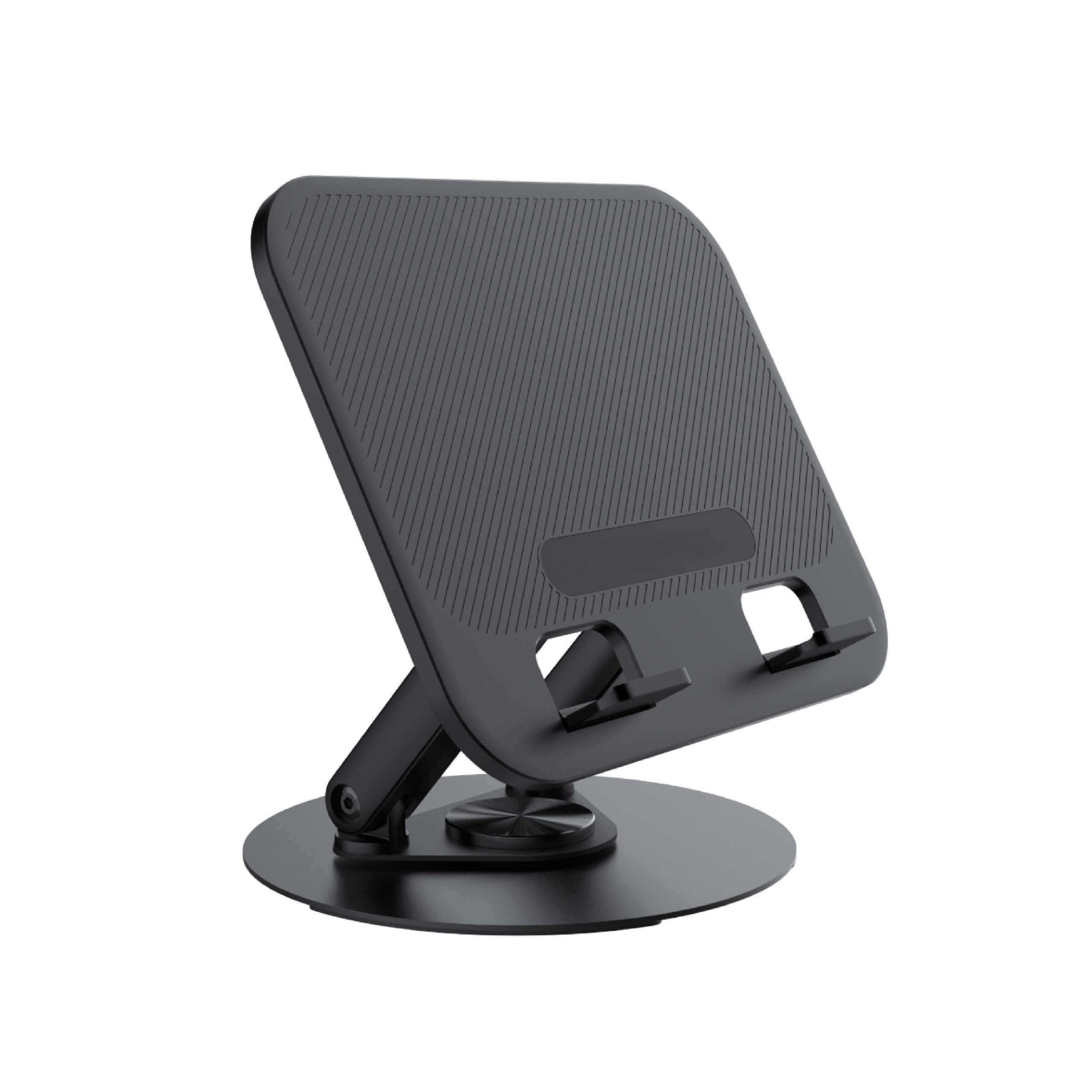 stable ABS tablet Phone Stand, Universal Smartphone Holder for tablet, laptop in black SKU:HLD-VD052BK - Image 2