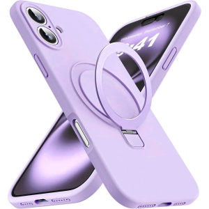 iPhone 17 Magnetic Silicone Ring Case