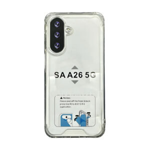 Reiko High Quality 2X Clean PC and TPU Bumper Case In Clear
