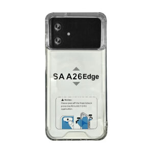Reiko High Quality 2X Clean PC and TPU Bumper Case In Clear