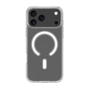 Magnetic Wireless Charging TPU Bumper Case For iPhone 17 MAX In Clear , SKU: PC34-IPH17PROMAXCL