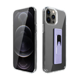TPU Bumper Shockproof Case With Embedded Coil APPLE IPHONE 12 PRO MAX In Purple
