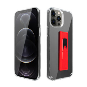 TPU Bumper Shockproof Case With Embedded Coil APPLE IPHONE 12/IPHONE 12 PRO In Red