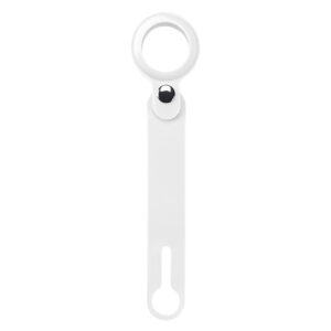 Reiko Silicone Case for Apple AirTag In White