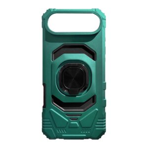 Kickstand Ring Holder TPU Shockproof Case for IPHONE 17 AIR in Green , SKU: PC65-IPH17AIRGR