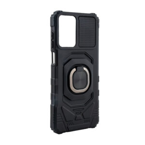Kickstand Ring Holder TPU Shockproof Case for Motorola Moto G 5G (2024) in BLACK , SKU: PC65-MOTG-5G2024BK
