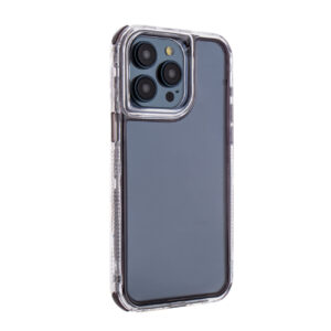 Heavy Duty Shockproof Protection 3-in-1 Hybrid Protective Case For iPhone 15 pro max In Black