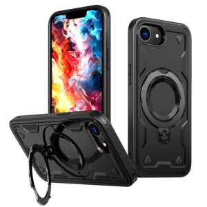 Reiko 360¡ã Rotating Magnetic Versatile Stand Gray Compatible with iPhone 16E & iPhone 17E