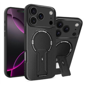 TPU PC kickstand Magnetic Phone Case