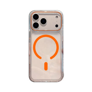 Reiko Magnetic Wireless Charging TPU Bumper Case Reiko High Quality TPU Bumper Case for IPHONE 17 PRO MAX / IPHONE 18 PRO MAX | SKU: PC79-IPH17MAXORG