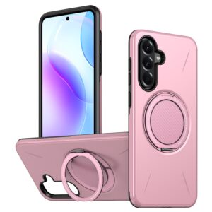 Reiko 360 Degree Rotating Magnetic Versatile Stand in Pink, compatible with Samsung A27 | SKU: PC80-SAMA27PK