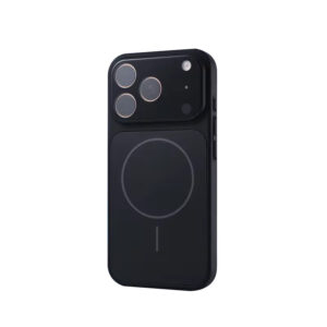 Reiko Magnetic Wireless Charging with lens protector TPU Bumper Case for IPHONE 17 PRO MAX & IPHONE 18 PRO MAX | SKU: PC82-IPH17MAXBK