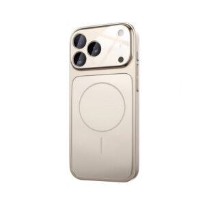 Reiko Magnetic Wireless Charging with lens protector TPU Bumper Case for iPhone 17 PRO MAX & IPHONE 18 PRO MAX in TA | SKU: PC82-IPH17MAXGD