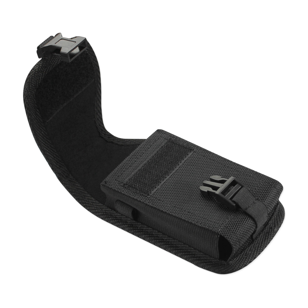 Reiko Vertical Rugged Pouch With Buckle Clip In Black (7.0X3.9X0.7 Inches) | SKU: PH01B-703907BK - Image 4