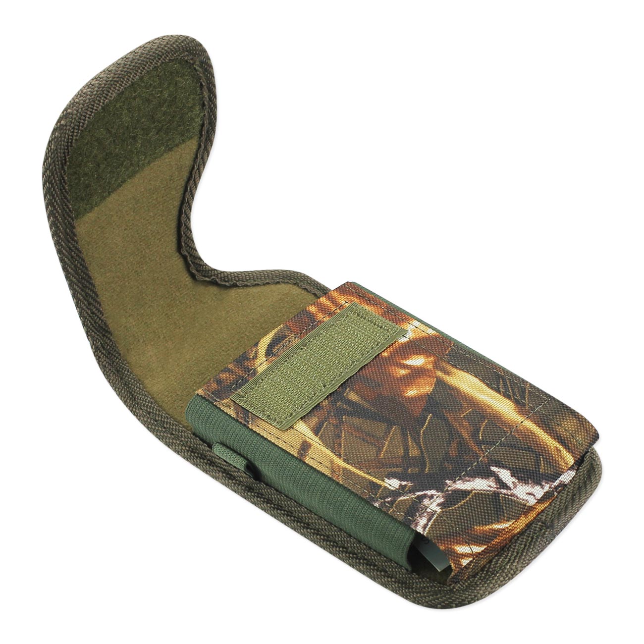 Reiko Vertical Rugged Pouch With Metal Belt Clip In Camouflage (5.8X3.2X0.7 Inches) | SKU: PH02B-583207AM32 - Image 3