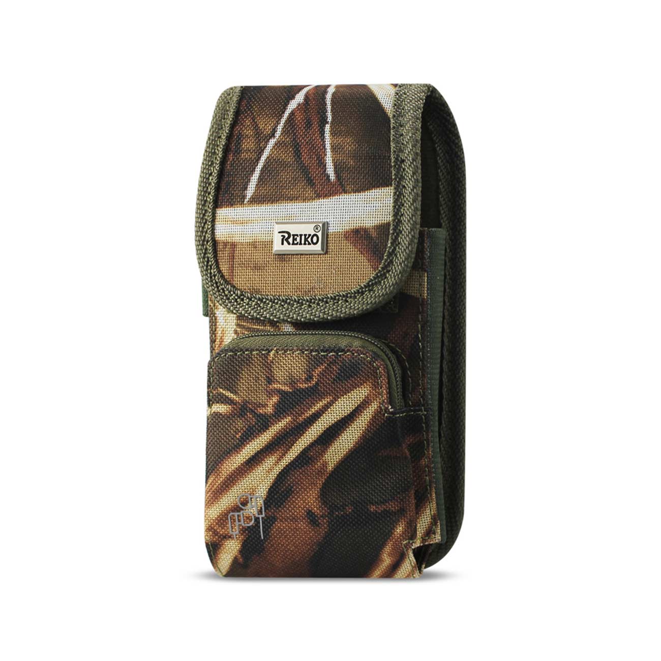 Reiko Vertical Rugged Pouch With Velcro And Belt Clip In Camouflage (6.4X3.5X0.7 Inches) | SKU: PH15B-643507AM32 - Image 3