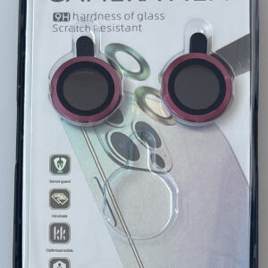SCP25B-IPH15-15PLUSRD Camera Protector for iPhone 15/15 PLUS in Red