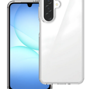 Reiko High Quality 2X Clean PC and TPU Bumper Case In Clear Compatible with SAMSUNG A17 , PC09-SAMA17-5GCL