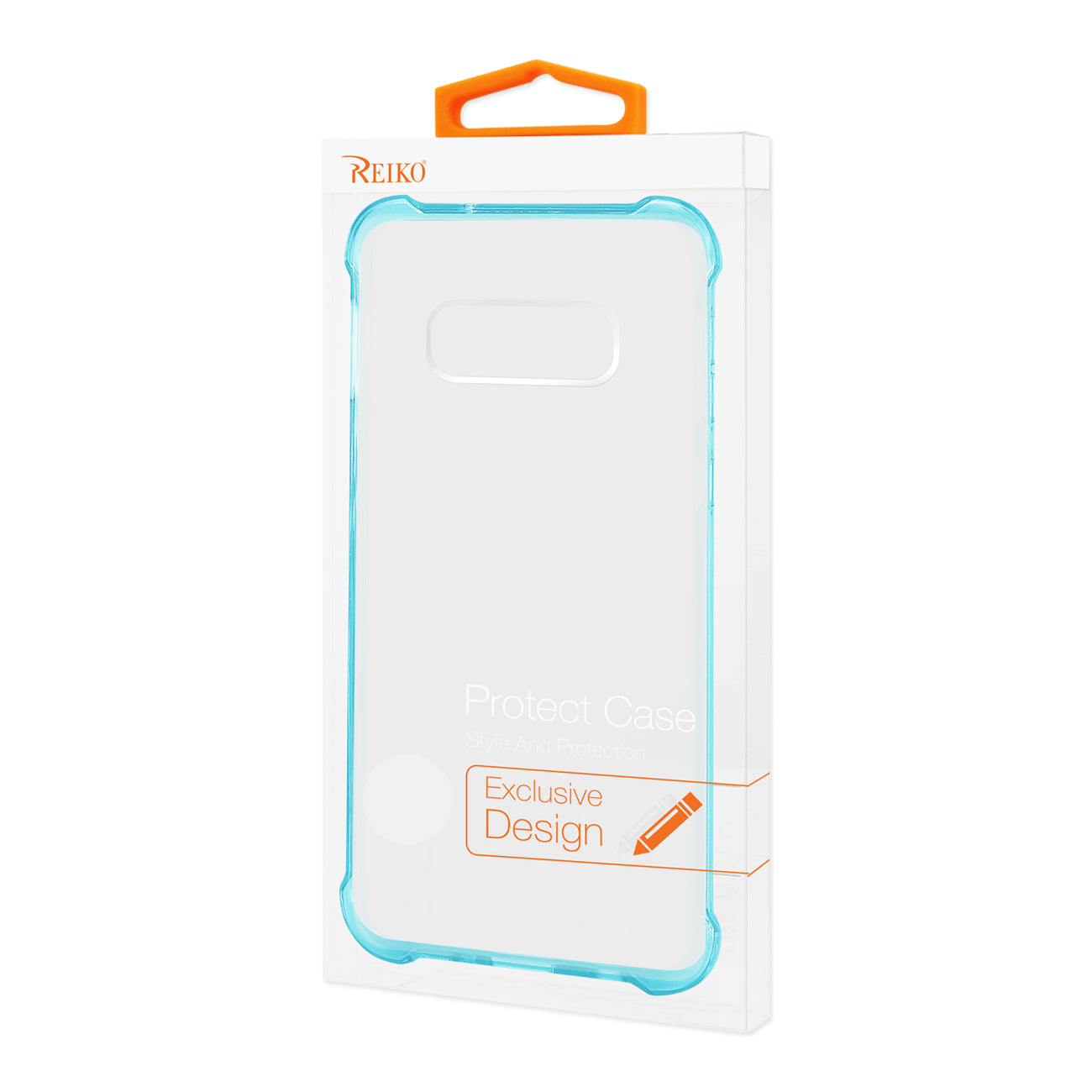 SAMSUNG GALAXY S10 Lite(S10e) Clear Bumper Case With Air Cushion Protection In Clear Navy - Image 4
