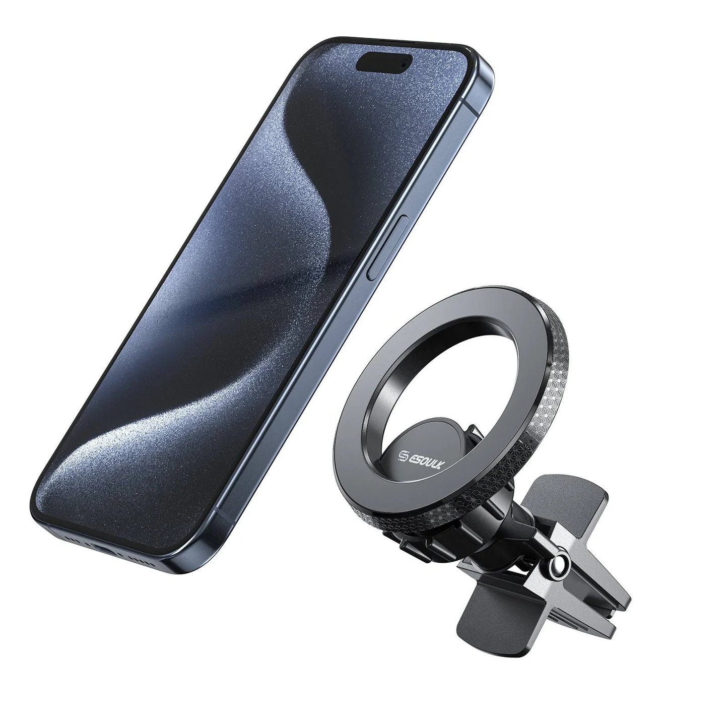 Air Vent Magnetic Car Holder SKU:HLD-EK3007BK - Image 3